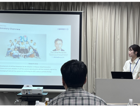 오키나와에서 열린 ISChE (2024)에 다녀왔습니다~! 발표하고 계신 혜빈언니의 모습!그리고 교수님과 함께 즐거운 시간도 보냈답니다!